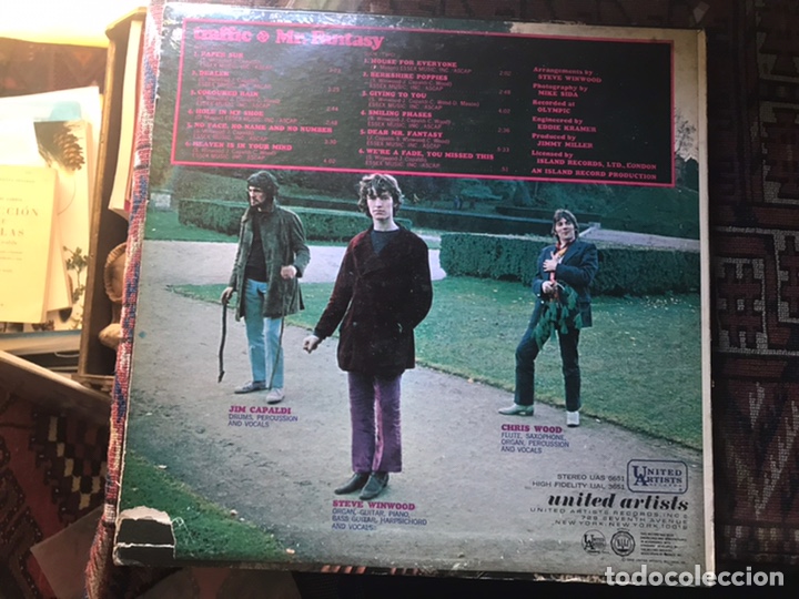 Discos de vinilo: Mr. Fantasy. Traffic - Foto 2