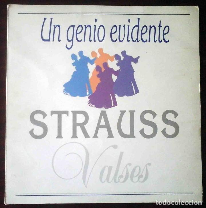 Discos de vinilo: Strauss Un genio evidente - Valses. Varidasa 1991 Funda abatible con encarte.