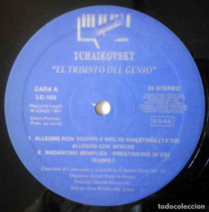 Discos de vinilo: Tchaikovsky El triunfo del genio. Varidasa 1991 - Foto 7