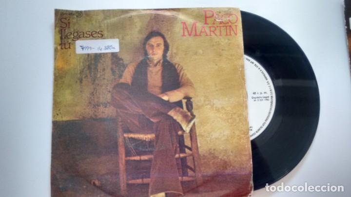 Discos de vinilo: SINGLE ( VINILO) -PROMOCION- DE PACOI MARTIN A&Ntilde;OS 80