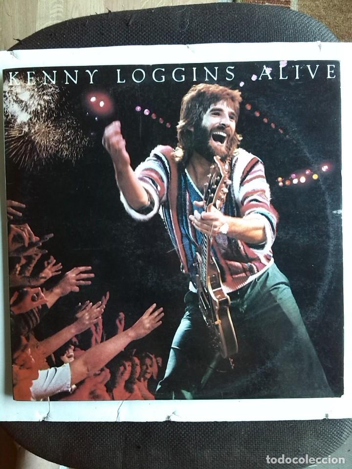 Discos de vinilo: KENNY LOGGINS - ALIVE 2 LPS - Foto 1