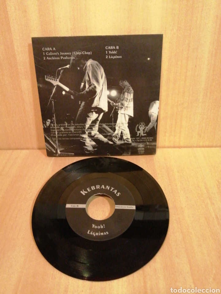 Discos de vinilo: Kebrantas. Calixtos Journey. EP. - Foto 2