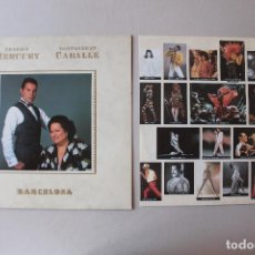 Discos de vinilo: LP FREDDIE MERCURY & MONTSERRAT CABALLÉ, DOBLE PORTADA, ENCARTE, BARCELONA, EUROGRAM, 1988. Lote 206773513