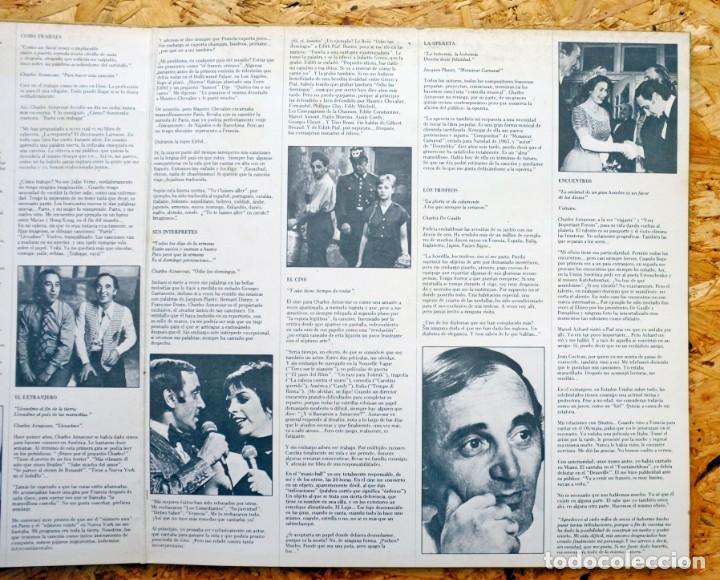 Discos de vinilo: Charles Aznavour. Oro. Vinilo Doble. - Foto 3