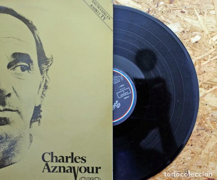 Discos de vinilo: Charles Aznavour. Oro. Vinilo Doble. - Foto 5