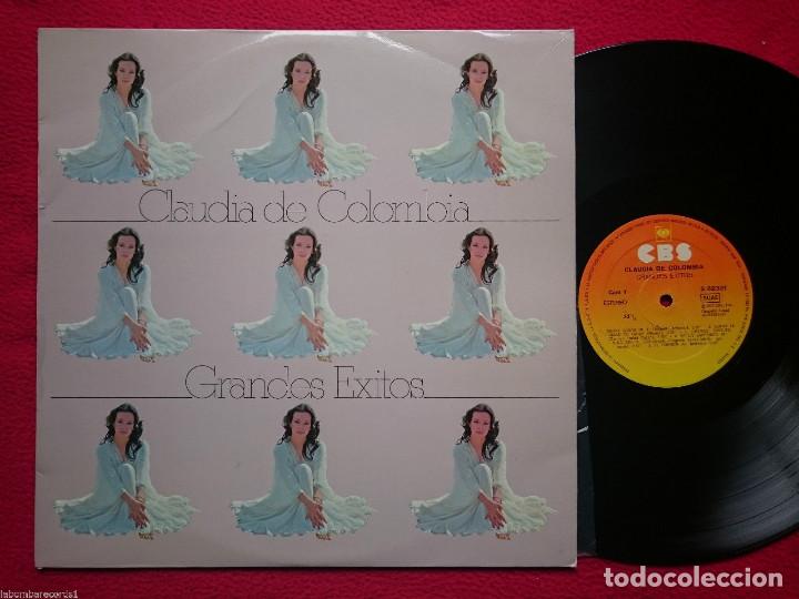 Disques de vinyle: LP CLAUDIA DE COLOMBIA - Grandes Exitos - 1977 - CBS - Spain (EX/EX) &ccedil;
