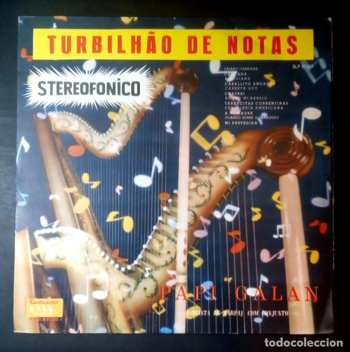 Disques de vinyle: PAPI GALAN - turbilhao de notas - LP BRASILE&Ntilde;O - CONTINENTAL