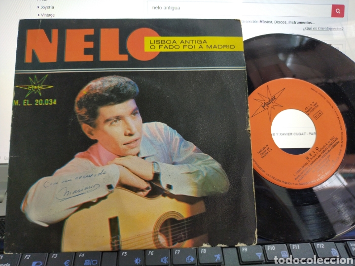 Discos de vinilo: Nelo single Lisboa Antiga Espa&ntilde;a 1966 - Foto 1