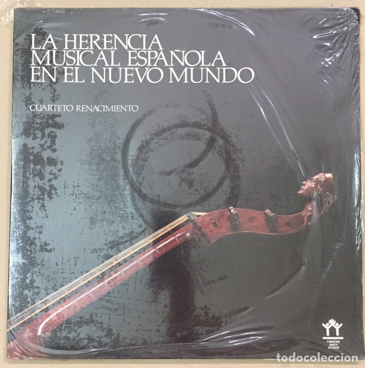 Discos de vinilo: LP LA HERENCIA MUSICAL ESPA&Ntilde;OLA EN EL NUEVO MUNDO - CUARTETO RENACIMIENTO - PRECINTADO, A ESTRENAR