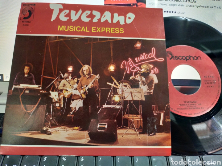 Discos de vinilo: Teverano single musical express single 1981 - Foto 1
