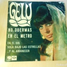 Discos de vinilo: GELU, EP, NO DUERMAS EN EL METRO + 3, AÑO 1967. Lote 206822416