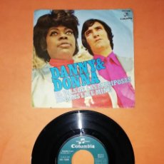 Discos de vinilo: DANNY & DONNA. EL VALS DE LAS MARIPOSAS. DREAMS LIKE MINE. COLUMBIA RECORDS 1971. Lote 206867047