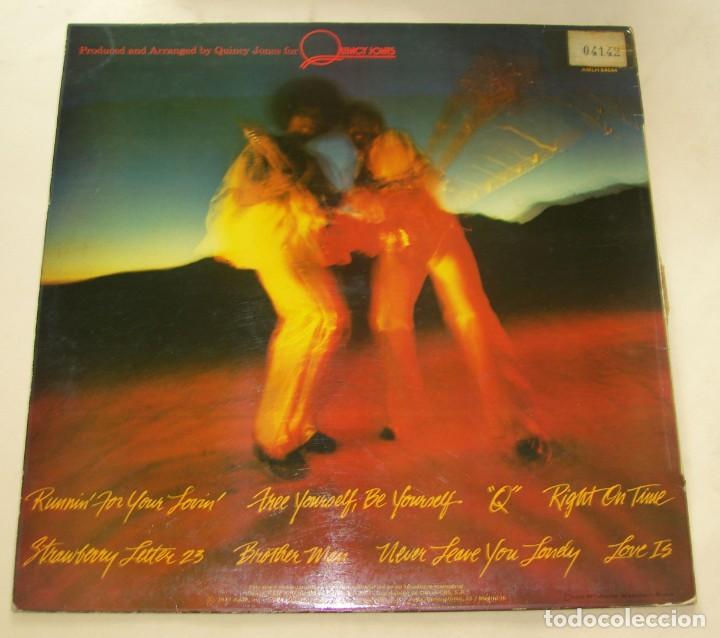 Discos de vinilo: BROTHERS JOHNSON - RIGHT ON TIME - A&M SPAIN 1977 - Foto 2