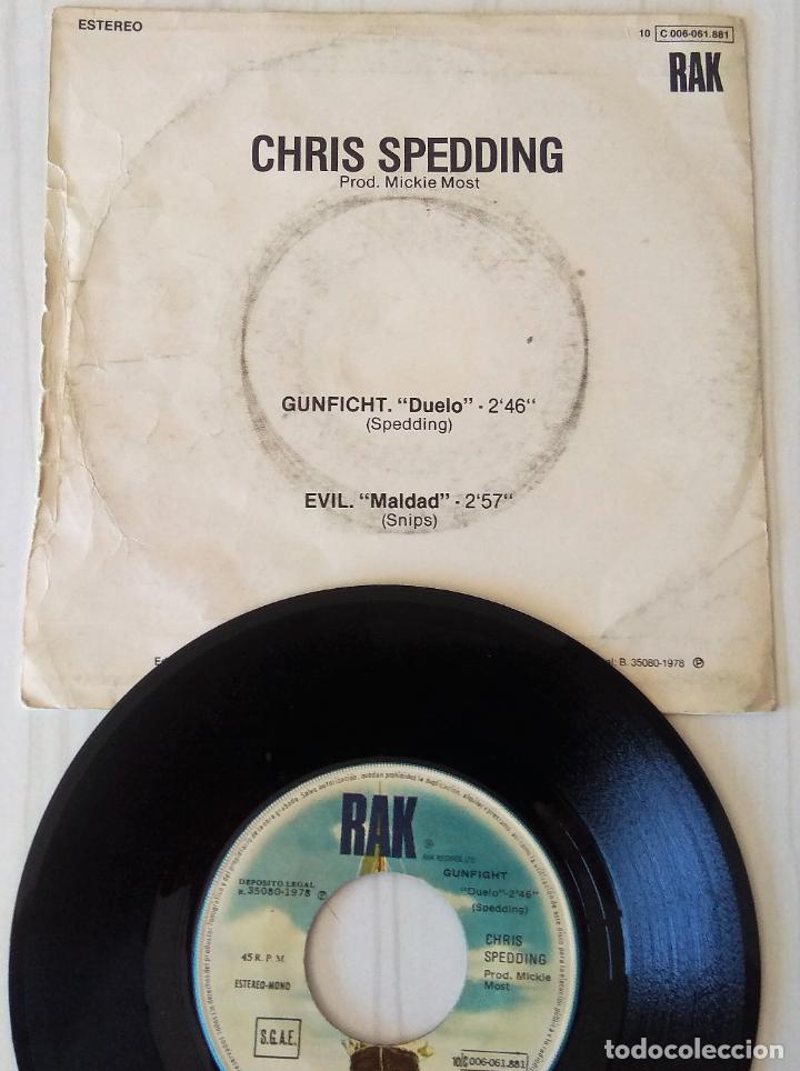Discos de vinilo: CHRIS SPEDDING - DUELO RAK - 1978 - Foto 2