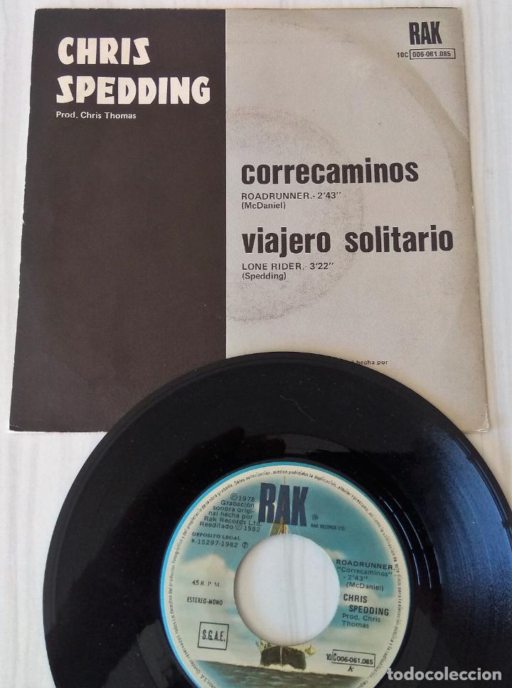 Discos de vinilo: CHRIS SPEDDING - CORRECAMINOS RAK - 1982 - Foto 2