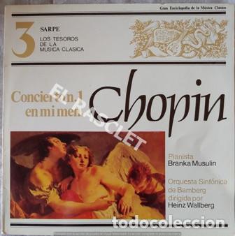 Vinyl-Schallplatten: MAGNIFICO LP -CONCIERTO N&ordm; 1 EN MI MEN.- CHOPIN - N&ordm; 3 SARPE