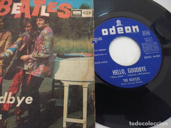 Discos de vinilo: SINGLE THE BEATLES/HELLO,GOODBYE. - Foto 2