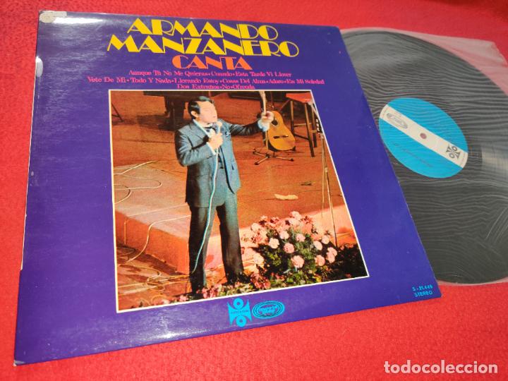 Discos de vinilo: ARMANDO MANZANERO Canta LP 1972 Movieplay ESPA&Ntilde;A SPAIN RARO EXCELENTE ESTADO
