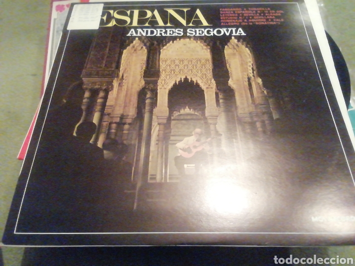Discos de vinilo: Andres Segovia. Espa&ntilde;a. Vinilo. - Foto 1