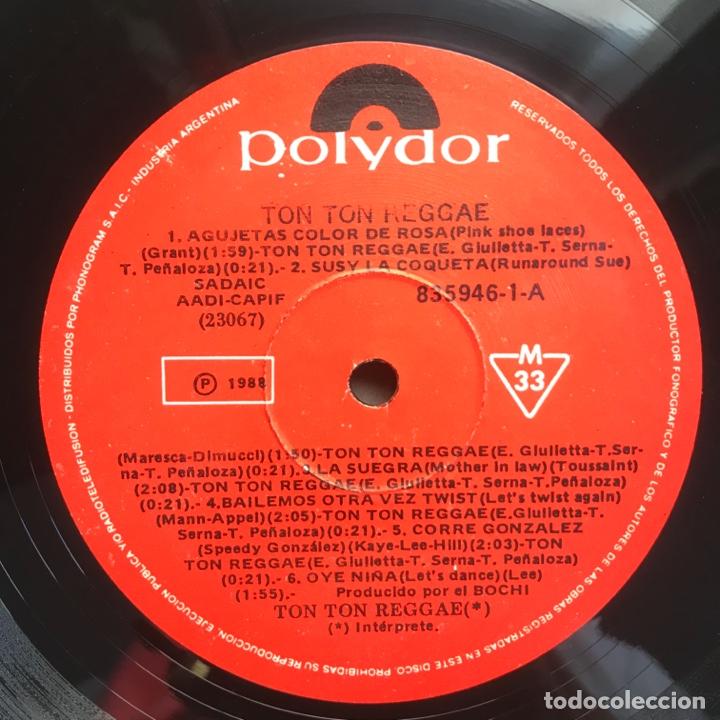 Discos de vinilo: ton ton reggae ARGENTINA 1988 - Foto 3