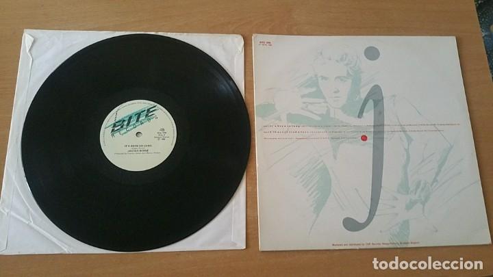 Discos de vinilo: MAXI JACQUI BERNE BEEN SO LONG Bite Records - Foto 2