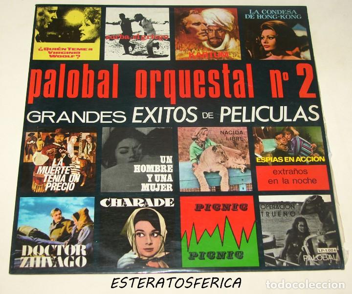 Discos de vinilo: Palobal Orquestal n&ordm; 2 Grandes exitos de pel&iacute;culas - Foto 1