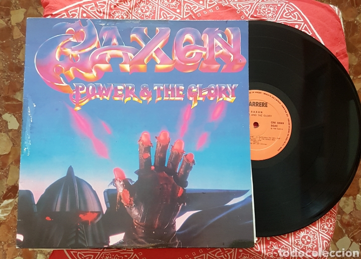 Discos de vinilo: SAXON POWER & THE GLORY - Foto 1
