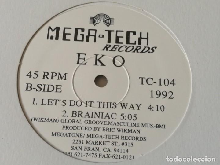 Discos de vinilo: E K O - Burn This Place Down - 1992 - Foto 2