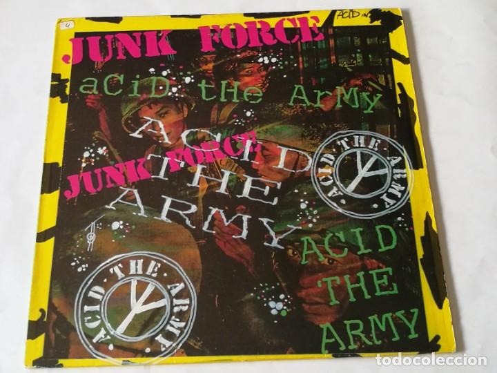 Discos de vinilo: Junk Force - Acid Your X-Mas - 1988 - Foto 1