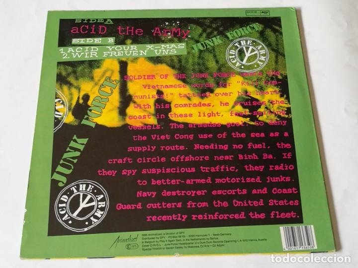 Discos de vinilo: Junk Force - Acid Your X-Mas - 1988 - Foto 2