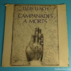 Discos de vinilo: LLUIS LLACH. CAMPANADES A MORTS. MOVIE PLAY. 1977. Lote 206996436