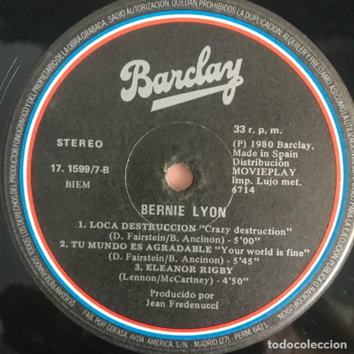Discos de vinilo: Bernie Lyon &lrm;&ndash; Bernie Lyon 1980 - Foto 4