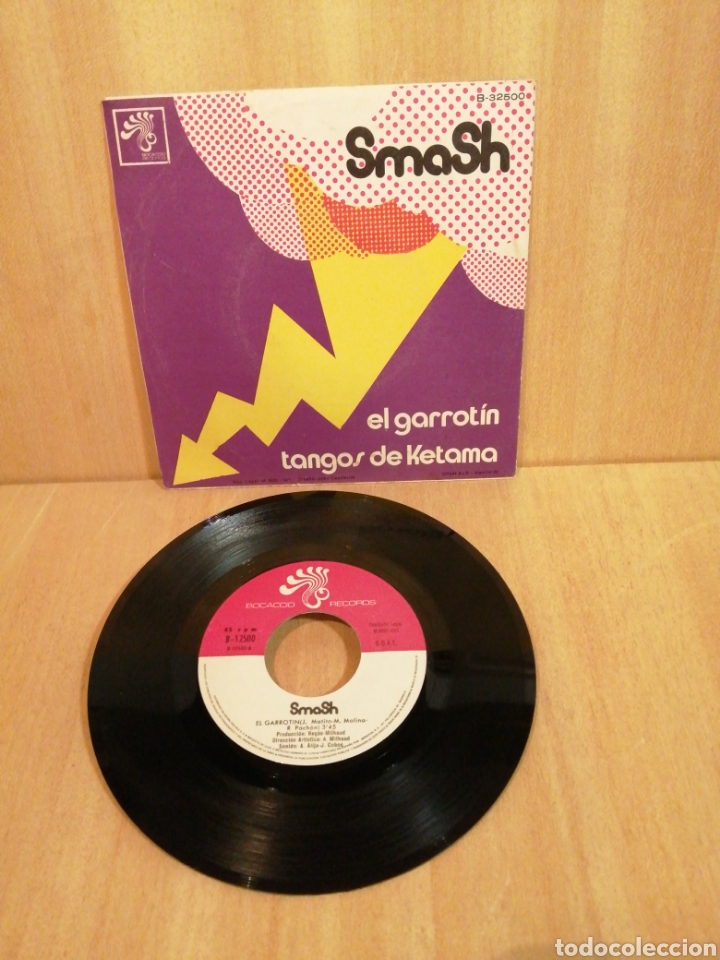 Discos de vinilo: Smash. El garrotin, Tangos de Ketama. - Foto 2