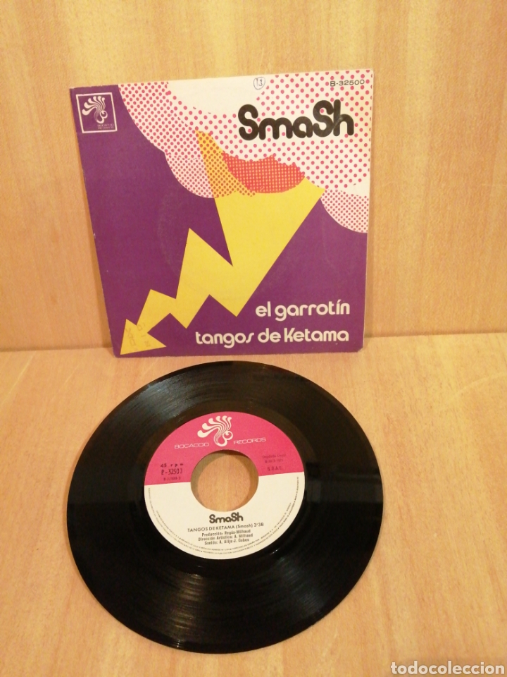 Discos de vinilo: Smash. El garrotin, Tangos de Ketama. - Foto 1