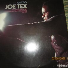 Discos de vinilo: JOE TEX - I GOTCHA LP - ORIGINAL U.S.A. - DIAL RECORDS 1972 - STEREO MUY BUEN ESTADO. Lote 207026615