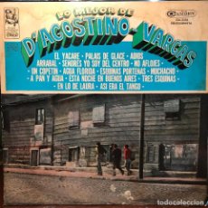 Discos de vinilo: LP RECOPILATORIO DE D´AGOSTINO / VARGAS AÑO 1966 EN MONO