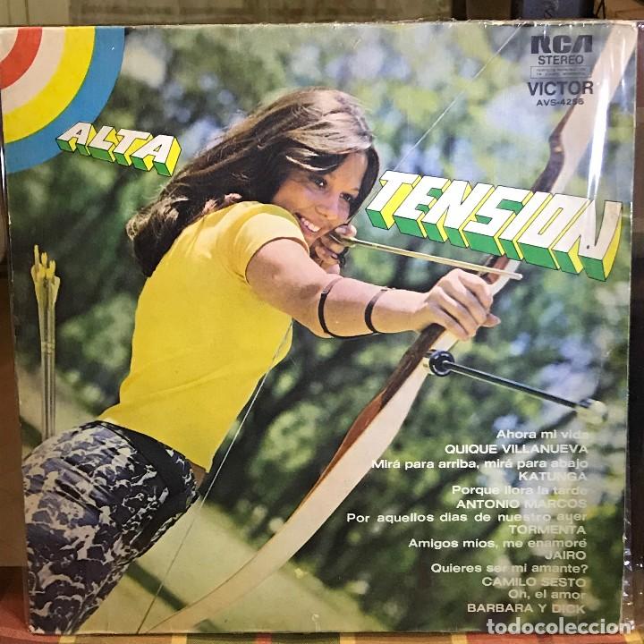 Discos de vinilo: LP argentino de artistas varios Alta tensi&oacute;n a&ntilde;o 1974