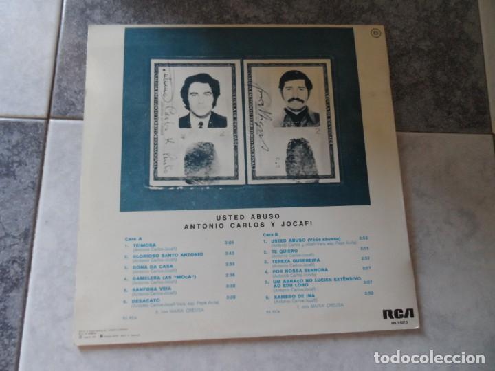Discos de vinilo: USTED ABUSO ANTONIO CARLOS JOCAFI - Foto 3