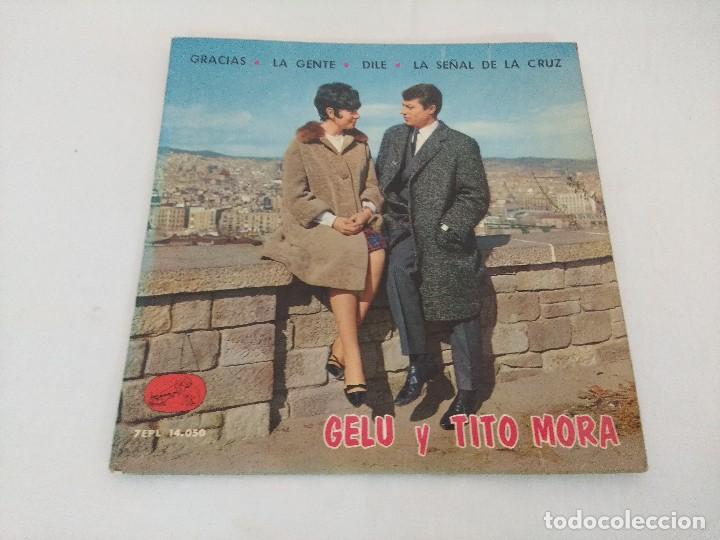 Discos de vinilo: SINGLE/GELU Y TITO MORA. - Foto 1
