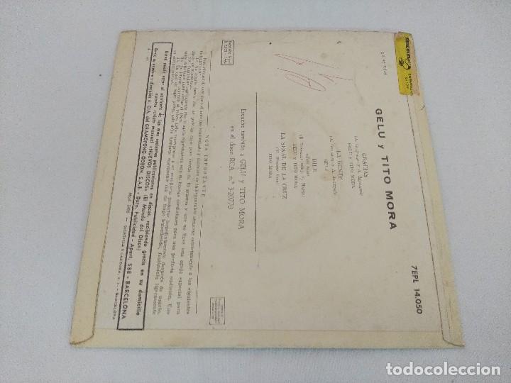 Discos de vinilo: SINGLE/GELU Y TITO MORA. - Foto 3