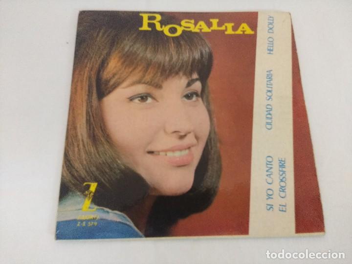 Discos de vinilo: SINGLE/ROSALIA/SI CANTO. - Foto 1