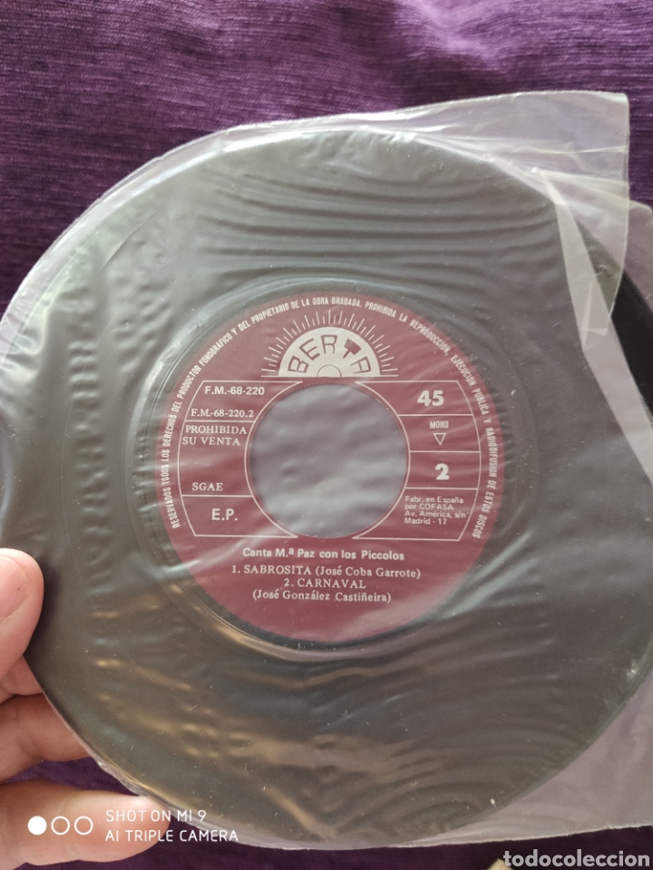 Discos de vinilo: SINGLE, LOS PICCOLOS, MUY ESCASO, PERFECTO - Foto 7