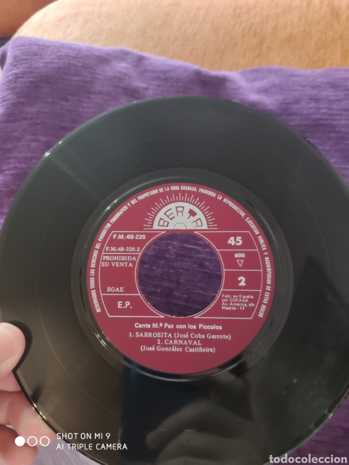 Discos de vinilo: SINGLE, LOS PICCOLOS, MUY ESCASO, PERFECTO - Foto 8
