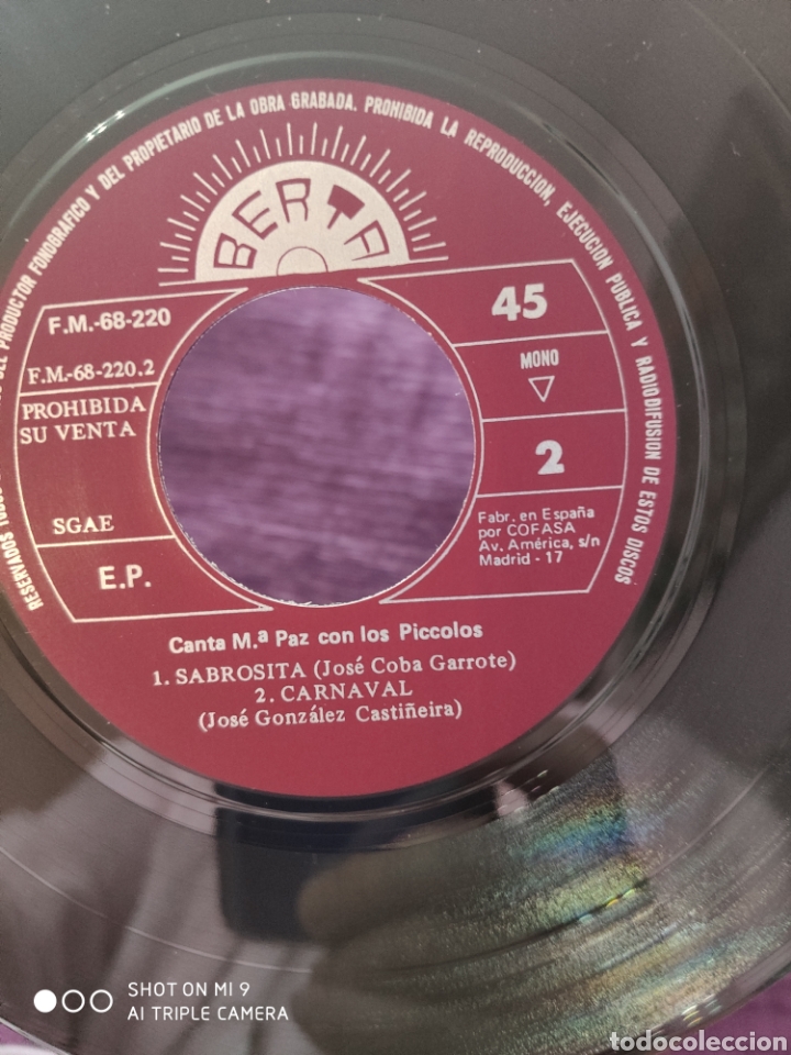 Discos de vinilo: SINGLE, LOS PICCOLOS, MUY ESCASO, PERFECTO - Foto 9