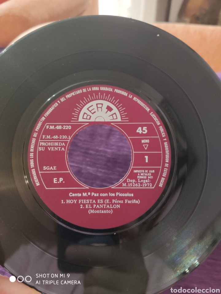Discos de vinilo: SINGLE, LOS PICCOLOS, MUY ESCASO, PERFECTO - Foto 10