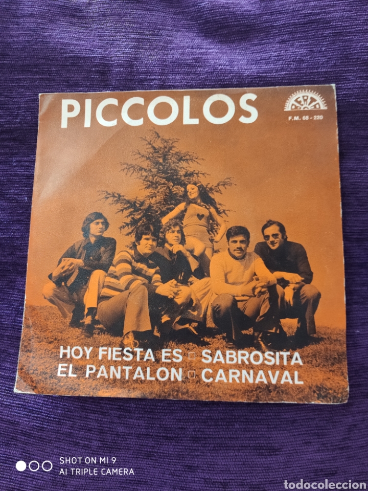 Discos de vinilo: SINGLE, LOS PICCOLOS, MUY ESCASO, PERFECTO - Foto 1