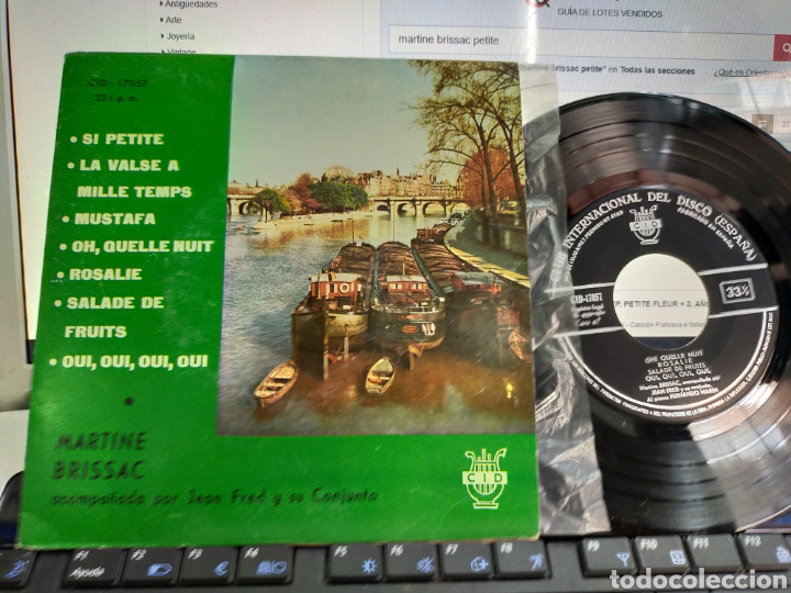 Discos de vinilo: Martine brissac EP si petite + 5 Espa&ntilde;a 1960