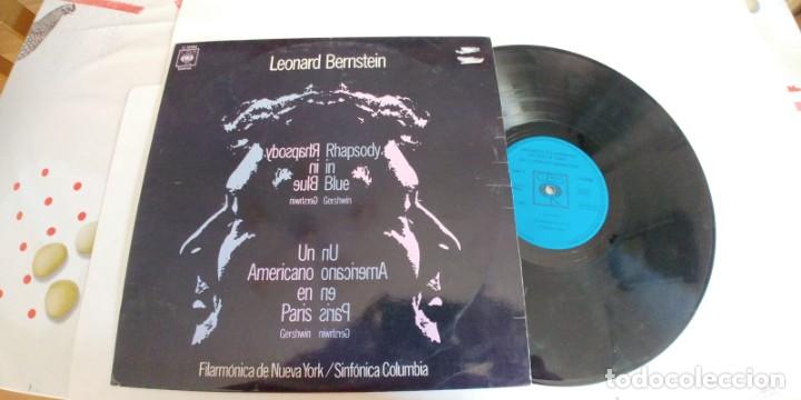 Discos de vinilo: UN AMERICANO EN PARIS-LP LEONARD BERNSTEIN - Foto 1