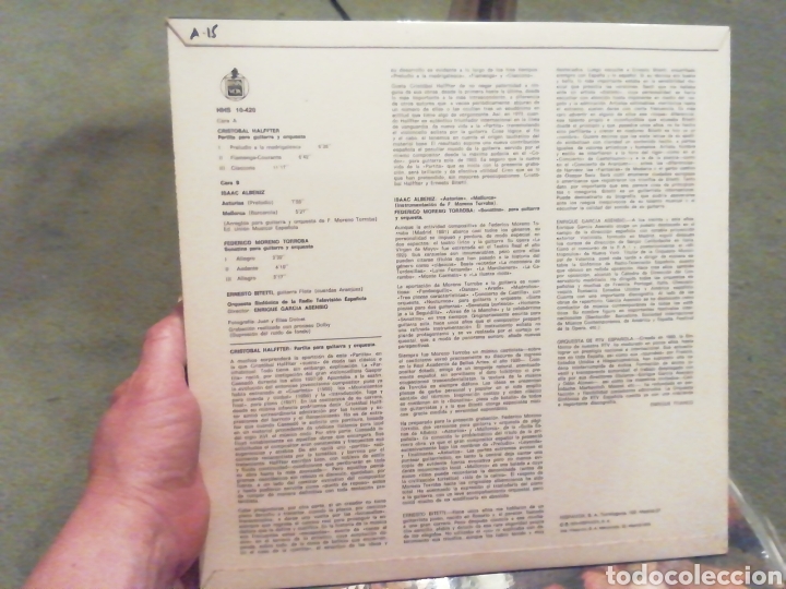 Discos de vinilo: Ernesto Bitetti. Vinilo. - Foto 2