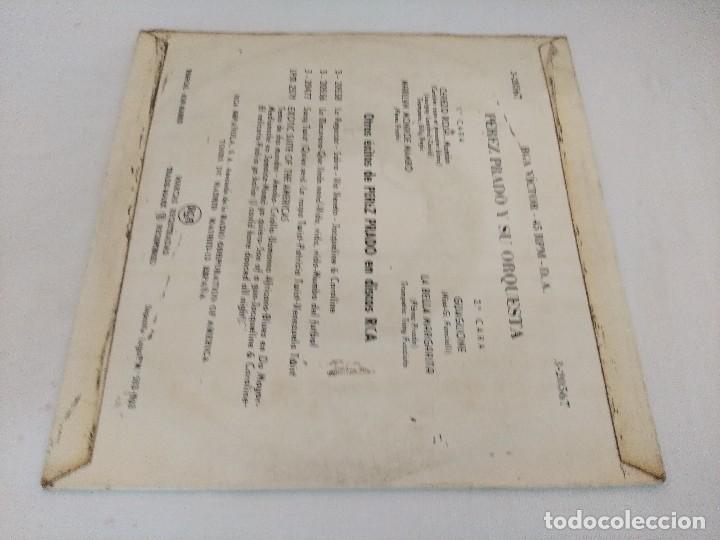 Discos de vinilo: SINGLE/PEREZ PRADO/MARYLIN MONROE MAMBO. - Foto 3